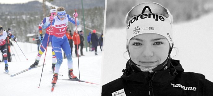 Slovinská běžkyně na lyžích Hana Mazi Jamniková