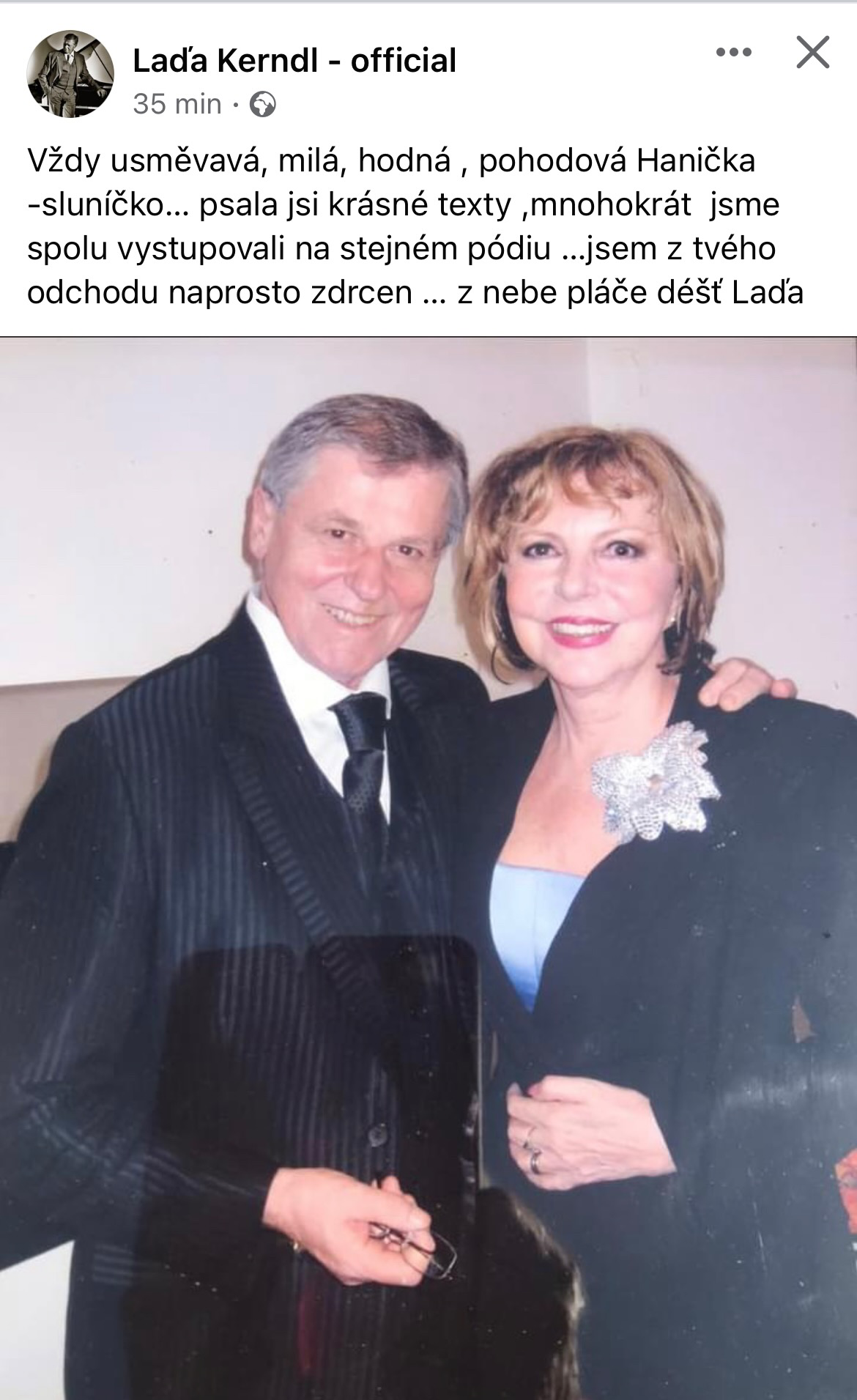 Hana Zagorová a Laďa Kerndl