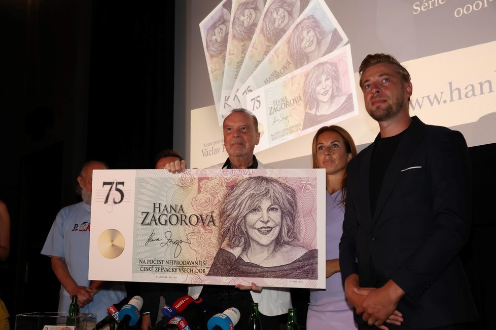 Obrovská pocta Haně Zagorové: Posmrtně získala svou bankovku.