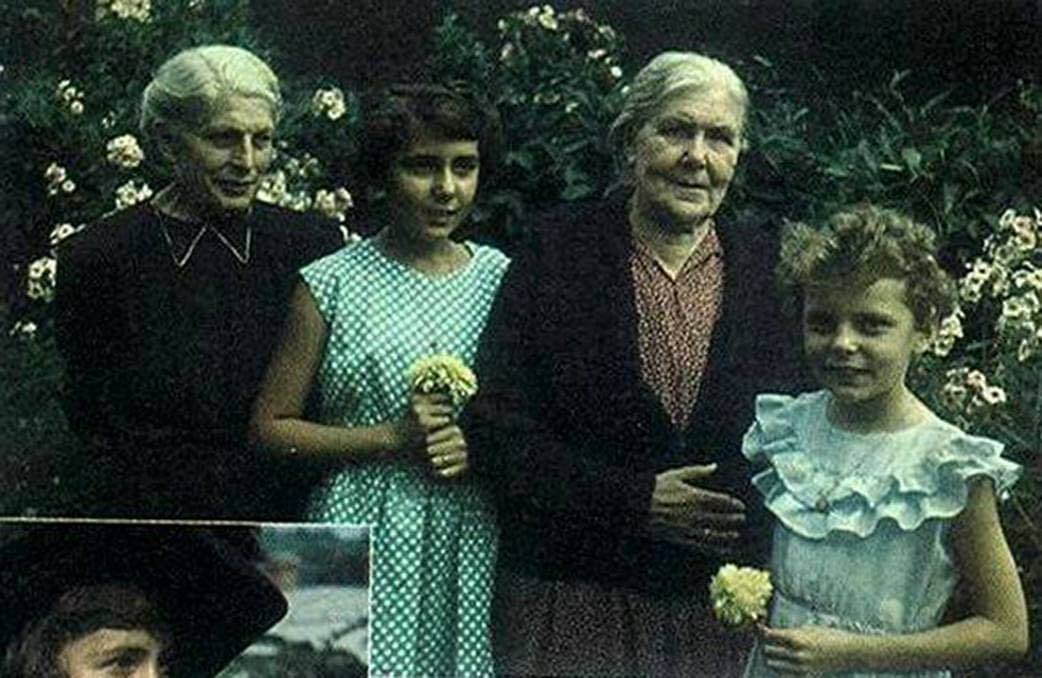 Hana Zagorová s babičkami.