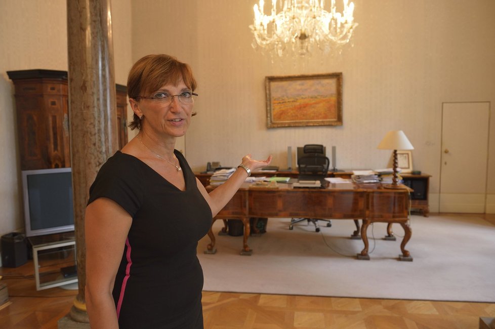Alena Hanáková, exministryně kultury (22. 8. 2012)