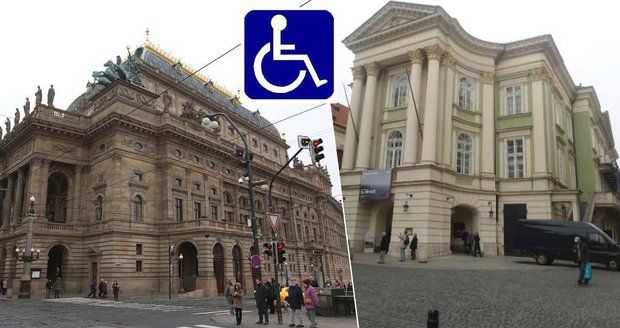 I návštěva divadla může být pro handicapované problémem.