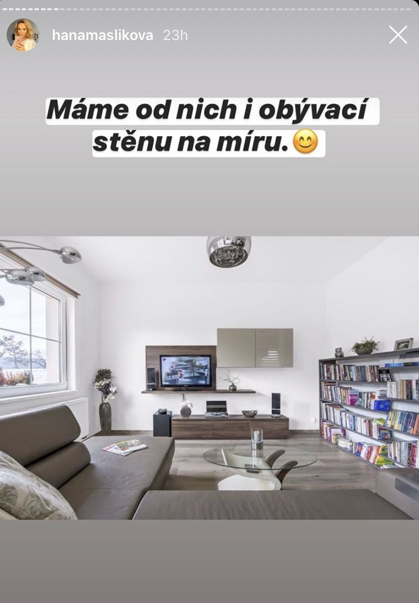 Obývák Hanky Mašlíkové