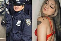 Policistka Dannah má průšvih: Na stránkách pro dospělé pózovala nahá a dováděla s jinou ženou