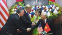 Donald Trump na summitu v Hanoji