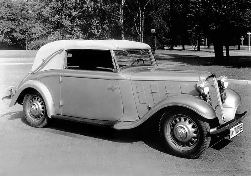 Hanomag Rekord Typ 15 K Cabriolet (1937)