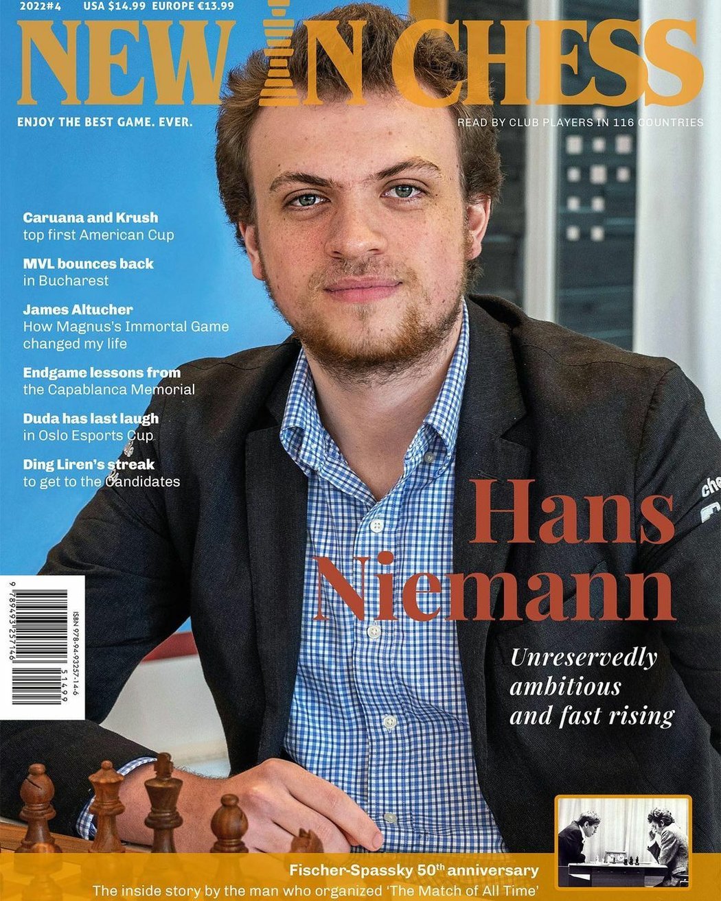 Šachový velmistr Hans Niemann