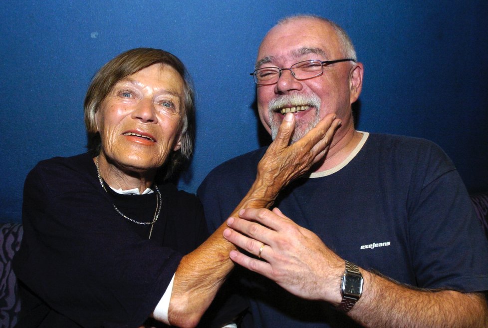 Jaroslav Hanuš a Ljuba Skořepová