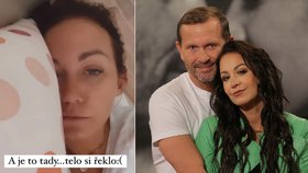 Těhotná Agáta Hanychová leží v nemocnici! Strach o miminko?