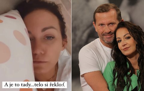 Těhotná Agáta Hanychová leží v nemocnici! Strach o miminko?