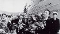 Přivítaní výpravy Jiřího Hanzelky a Miroslava Zikmunda v Nachodce, SSSR 13. 9. 1963