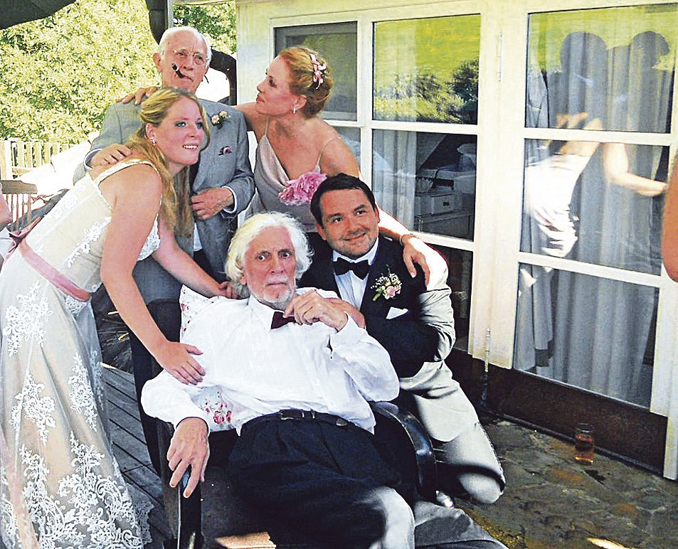 2012: Na Petřině svatbě byl už Hapka nemocný.