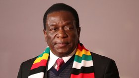 Nový prezident Zimbabwe Emmerson Mnangagwa