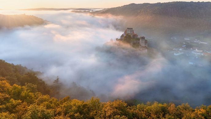 Rakouský hrad Hardegg