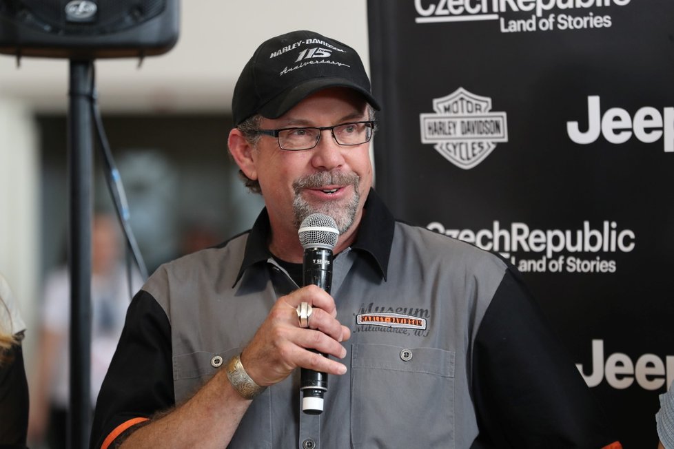 Bill Davidson, pravnuk zakladatele Harley-Davidson.