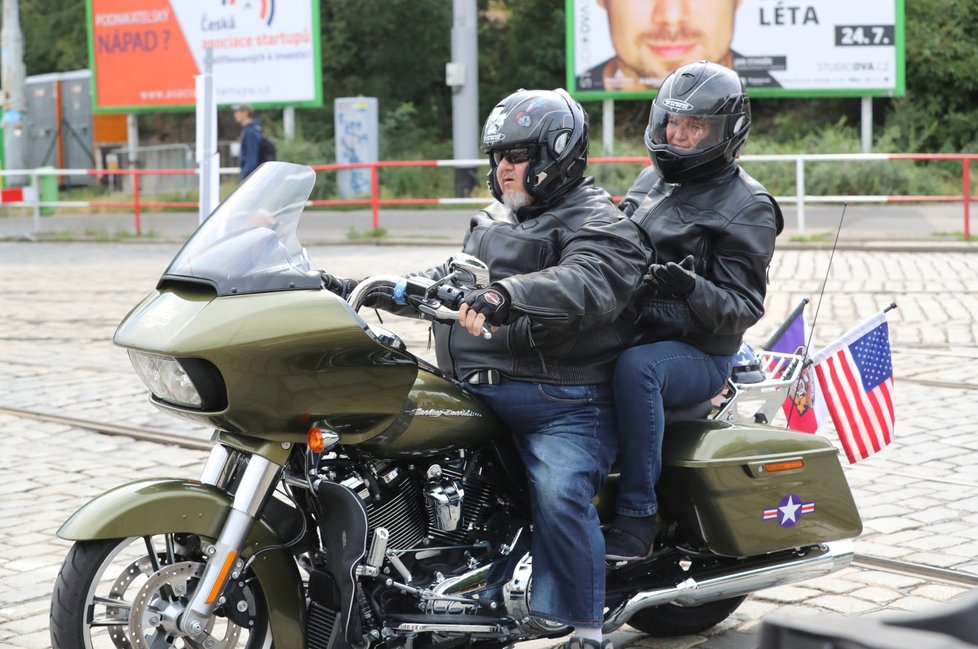 Výstaviště se zaplnilo nejrůznějšími modely americké značky Harley-Davidson.