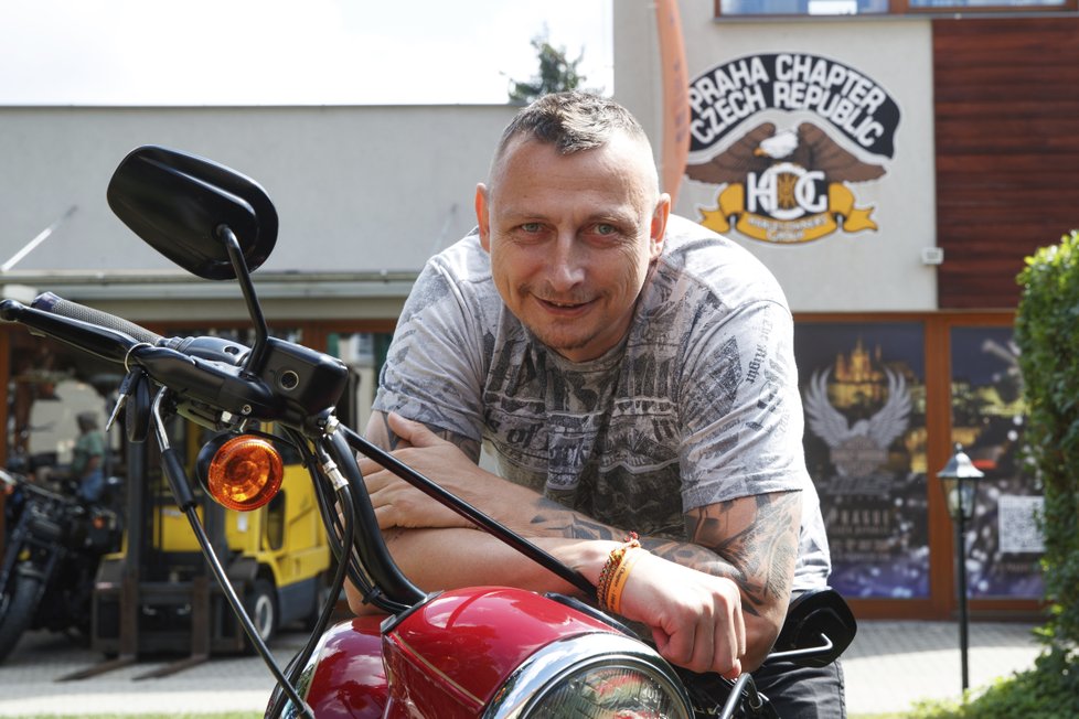 Za ideou vyrobit unikátní Harley v podobě československé Jawy stojí spolu s Bohoušem Menzlem Jaroslav Vavřina,