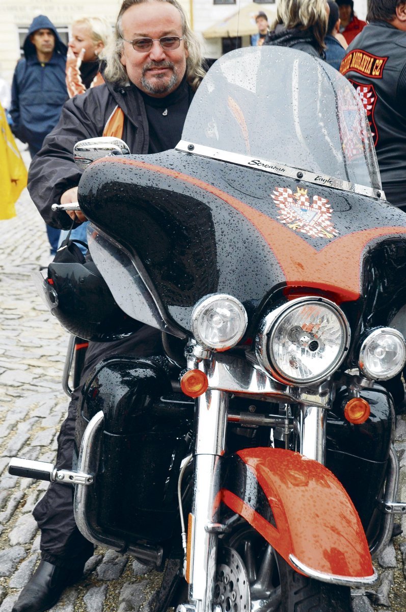 Zdeněk Šoula a jeho Harley-Davidson Electra Glide Screaming Eagle