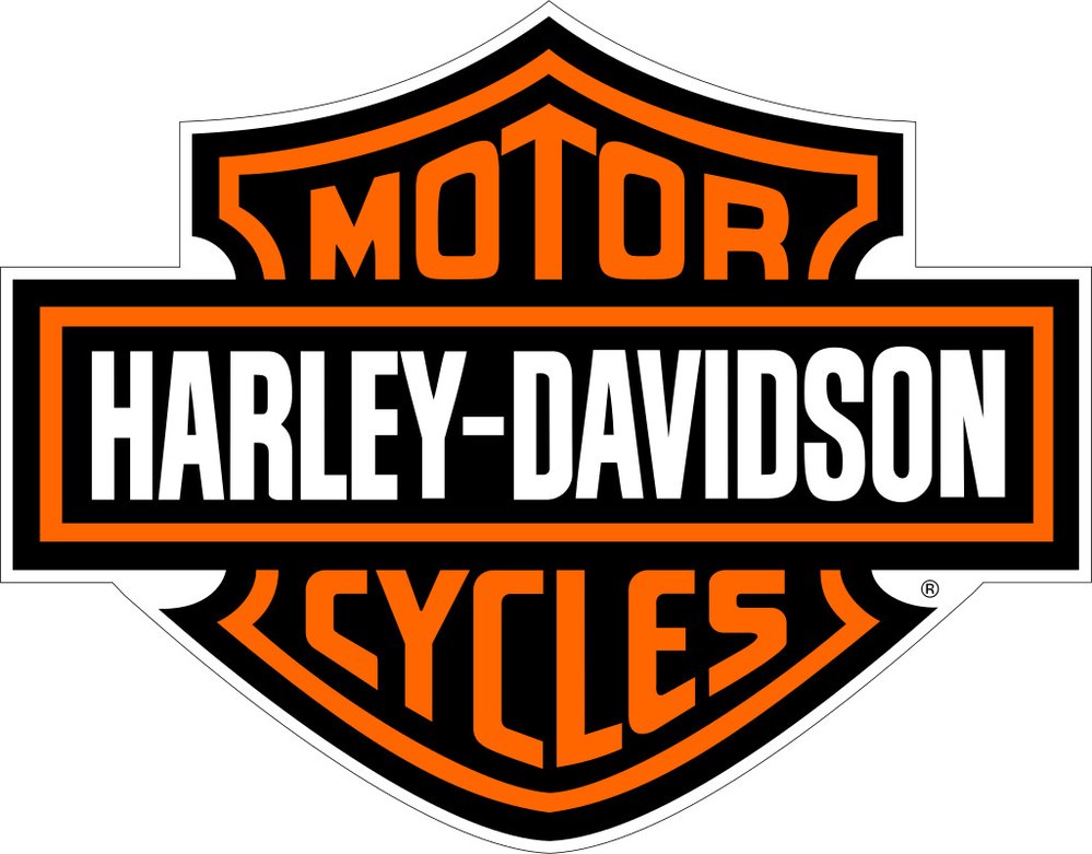 Logo motocyklové firmy Harley-Davidson