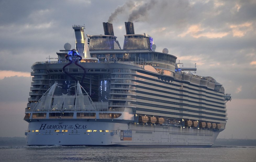 Harmony of the Seas doplula do anglického Southamptonu.