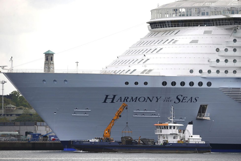 Harmony of the Seas doplula do anglického Southamptonu.