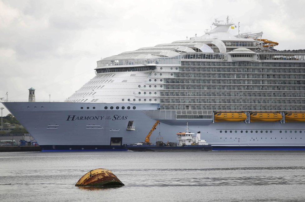 Harmony of the Seas doplula do anglického Southamptonu.