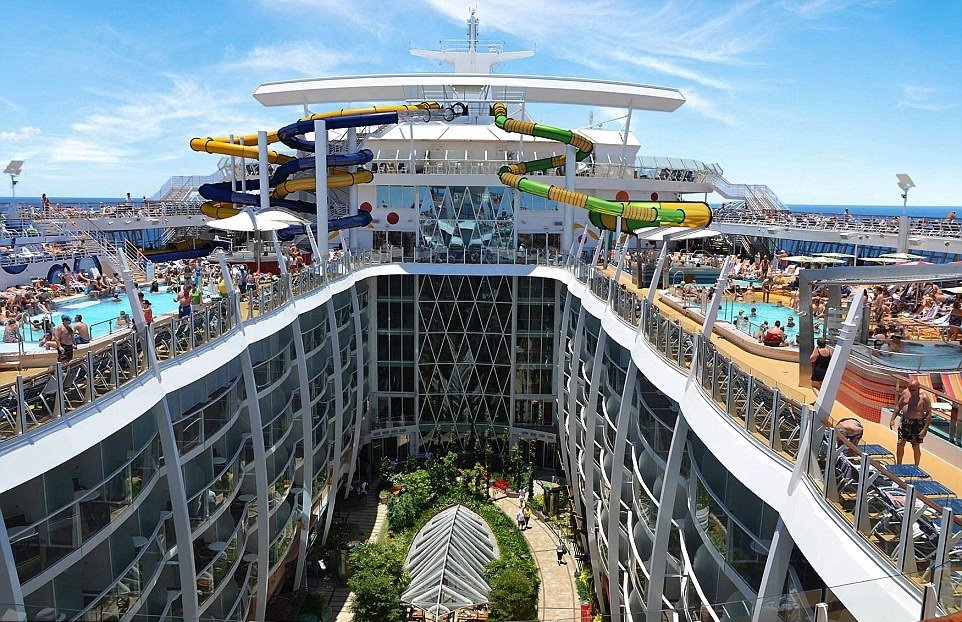 Takto to vypadá na Harmony of the Seas.