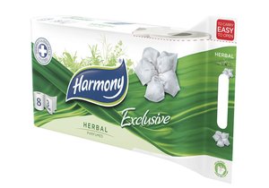 třívrstvý toaletní papír Harmony Exclusive Herbal
