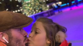 David Beckham políbil dceru na rty. Je to strašidelné, dozvěděl se!