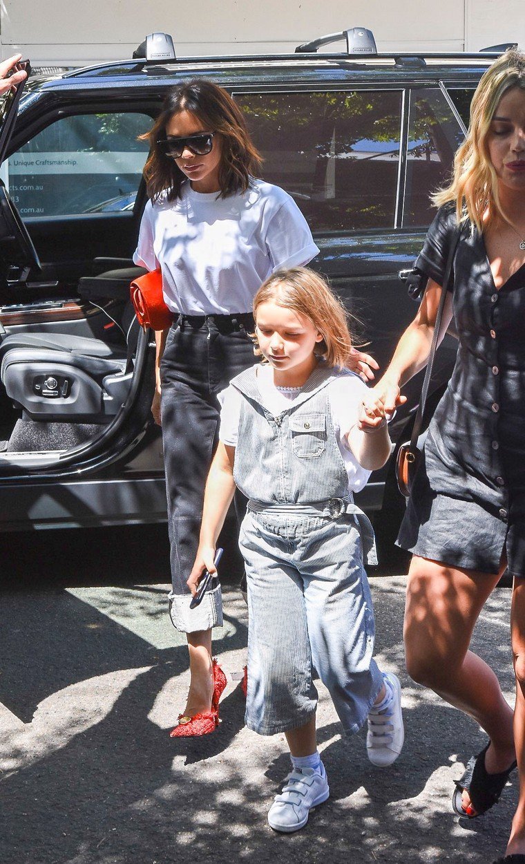 Jak jde čas s Harper Beckham