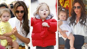 Všechno nejlepší! Harper Beckham dnes slaví druhé narozeniny