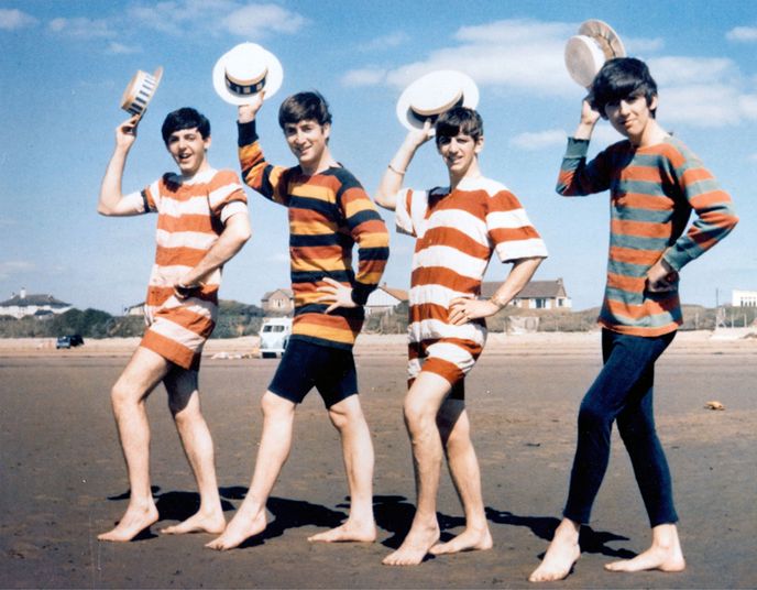 The Beatles v roce 1965. Pozdější Georgeův skladatelský apetit byl jedním z důvodů rozpadu kapely.