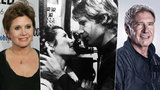 Bylo to vášnivé! Princezna Leia a Han Solo měli románek i mimo filmové plátno