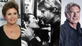 Bylo to vášnivé! Princezna Leia a Han Solo měli románek i mimo filmové plátno