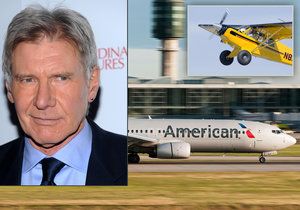 Harrison Ford je vášnivý letec a sběratel historických letadel. Nejednou ale havaroval.