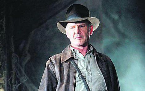 Ford jako Indiana Jones.