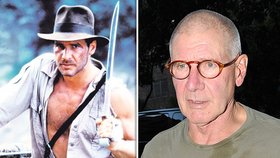 Indiana Jones stárne: Harrison Ford plešatí a hodně se potí