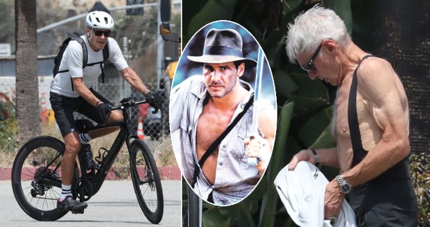 Harrison Ford (83) je stále aktivní a má tělo samý sval