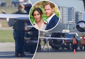 Kritická situace v království: Harry a Meghan jsou na cestě