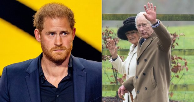 Princ Harry měl jasno – chtěl se vidět s otcem, ne s macechou...