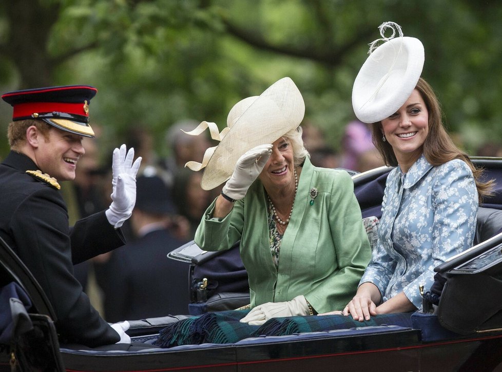 Princ Harry, Kate a Camilla