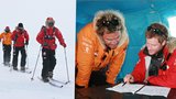 Princ Harry dobývá Jižní pól: Výpravu komplikuje špatné počasí