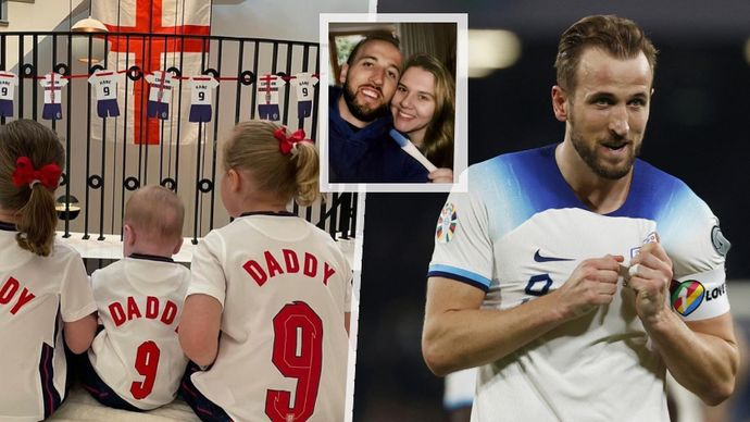 Anglický kanonýr Harry Kane čeká se ženou čtvrtého potomka.
