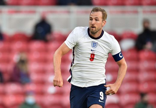 Anglický kanonýr Harry Kane. Anglický kanonýr Harry Kane.
