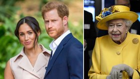 Průšviháři Harry a Meghan míří za Alžbětou! Na co se královna nejvíc těší?