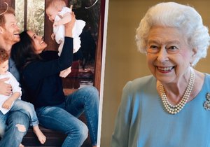 Harry a Meghan slíbili královně pravnoučata.