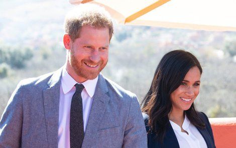 Princ Harry a vévodkyně Meghan při návštěvě Maroka.