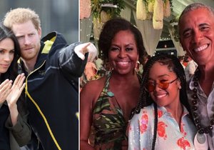 Harry a Meghan chyběli na oslavě Baracka Obamy