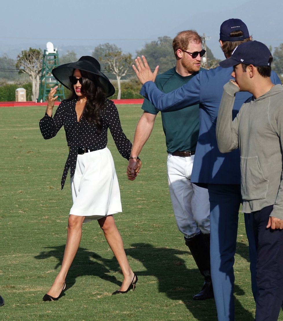 Harry a Meghan na pólu