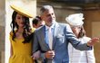 Amal a George Clooneyovi na svatbě Harryho a Meghan